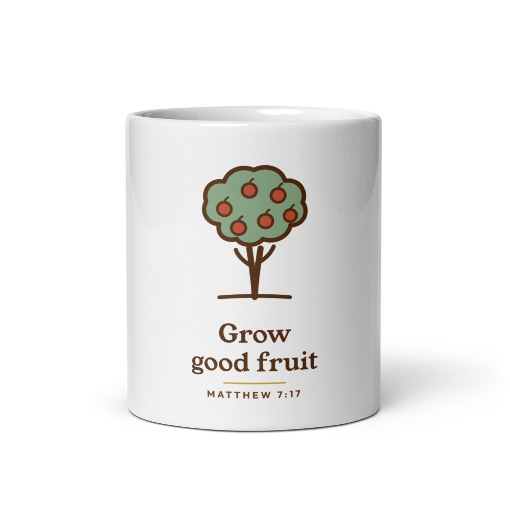 Grow Good Fruit Mug (White)
