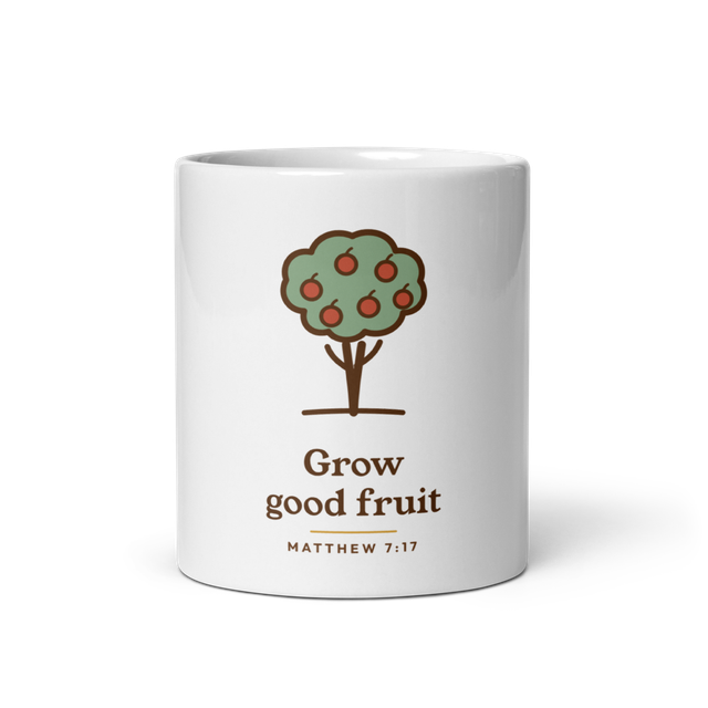Grow Good Fruit Mug (White)