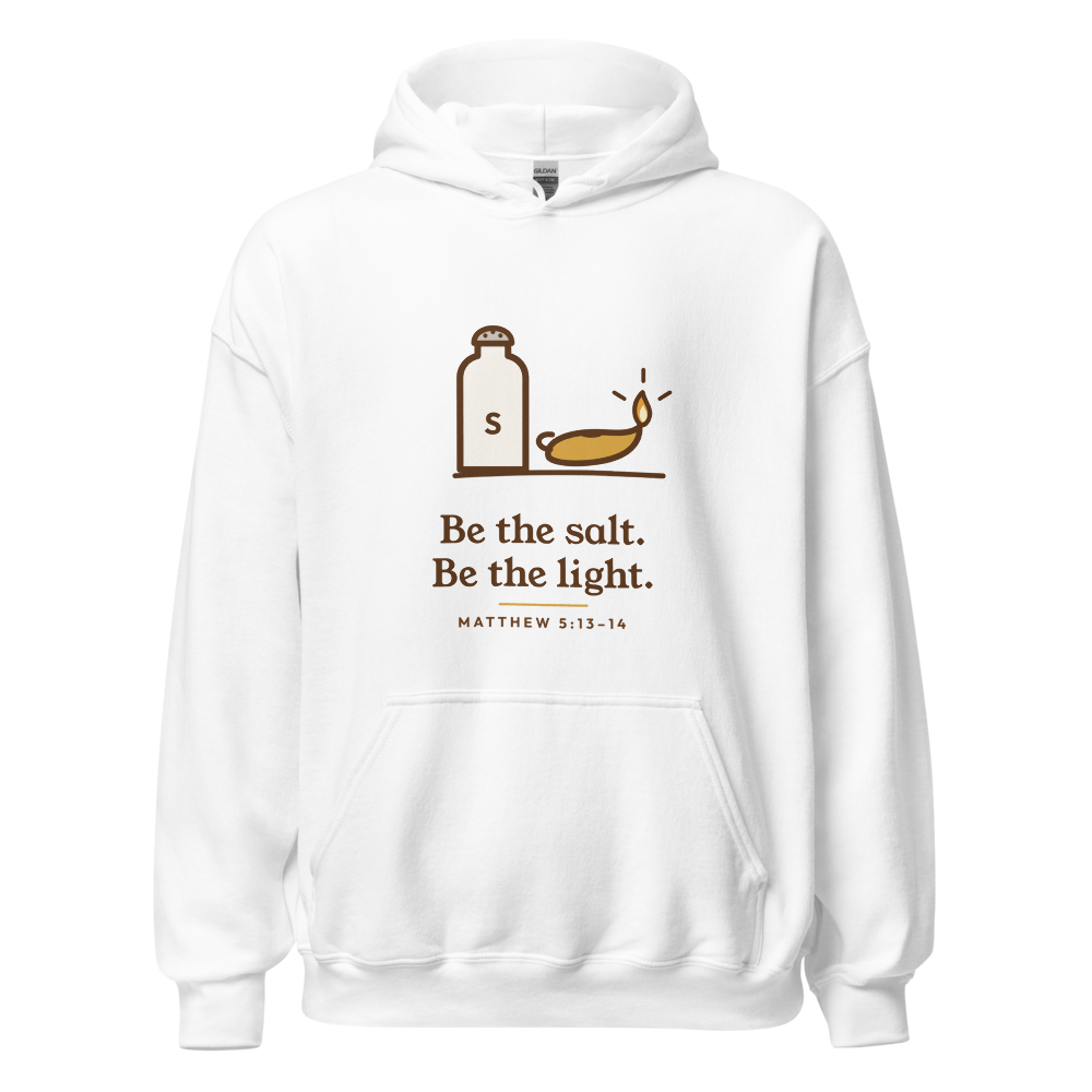 Be the Salt Be the Light Hoodie (White)