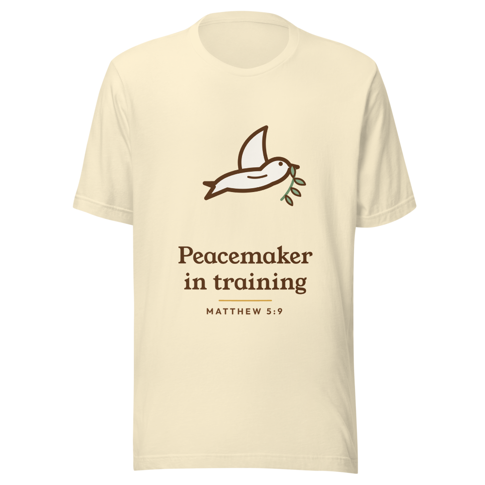 Peacemaker in Training Tee (Cream)