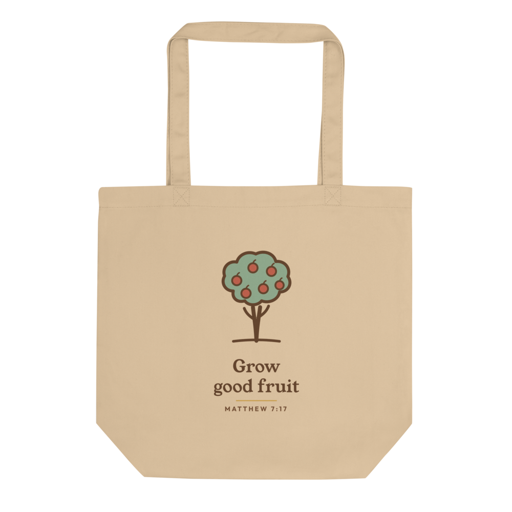 Grow Good Fruit Tote (Natural)