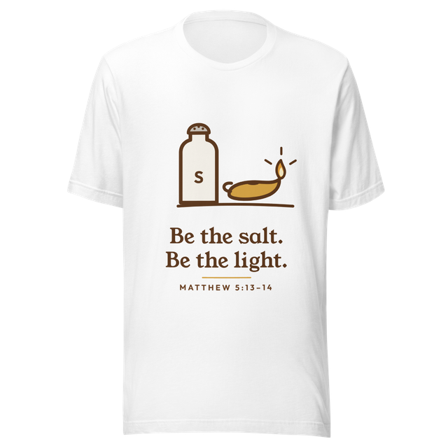 Be the Salt Be the Light Tee (White)