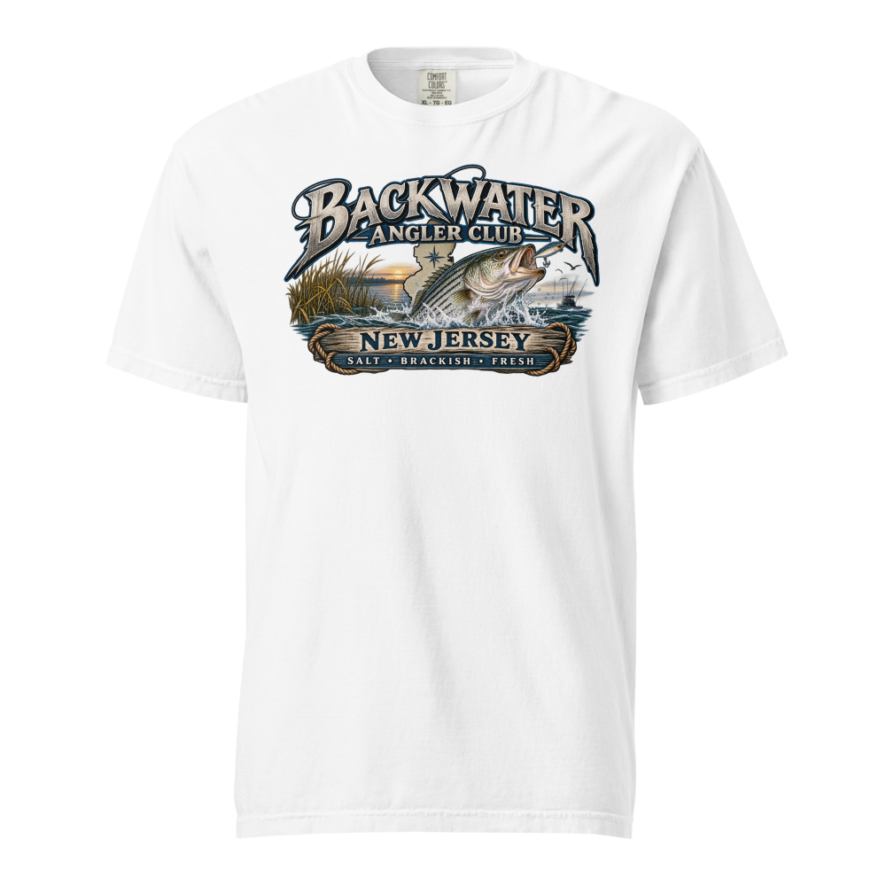 Backwater Angler Club - New Jersey Tee