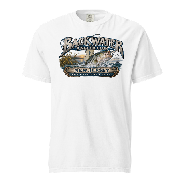Backwater Angler Club - New Jersey Tee