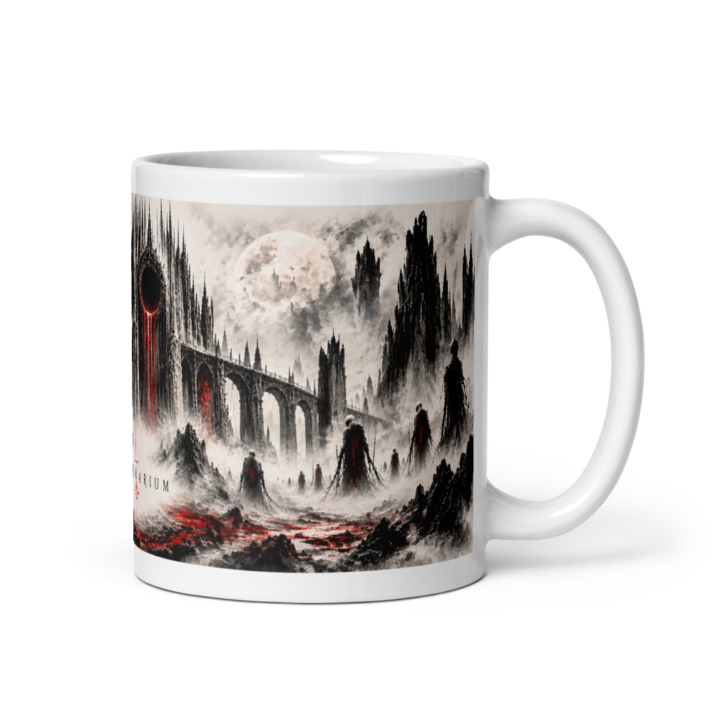 The Procession White Mug 