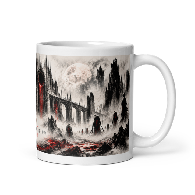 The Procession White Mug