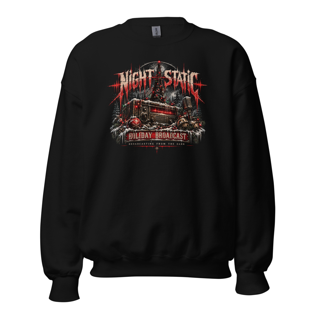 Night Static Holiday Broadcast