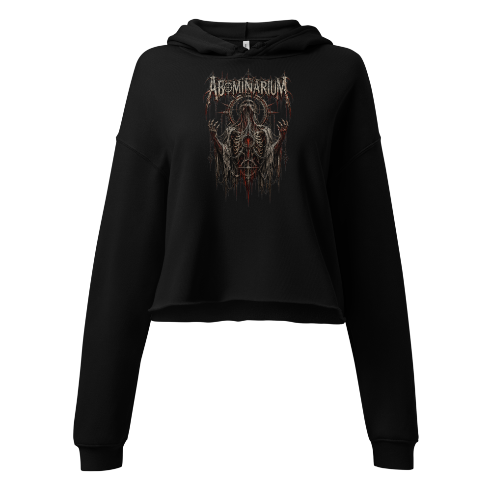 ABOMINARIUM CROPPED HOODIE