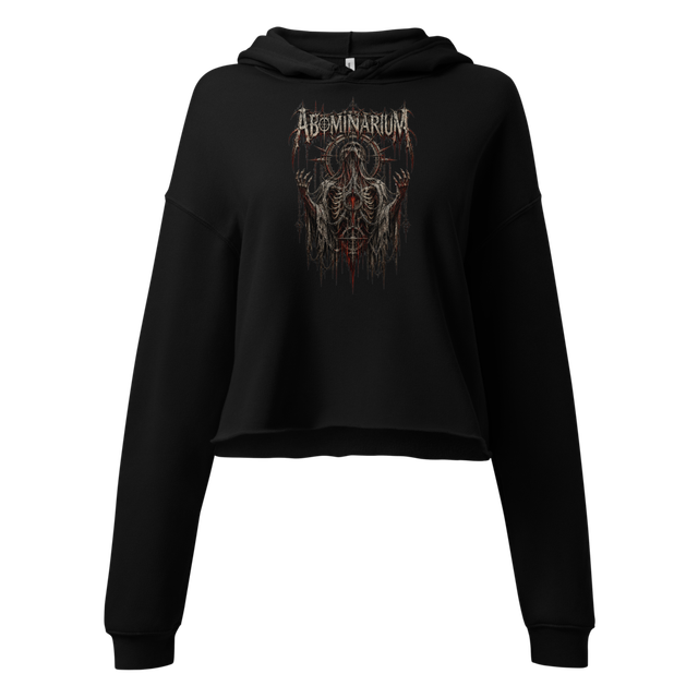 ABOMINARIUM CROPPED HOODIE