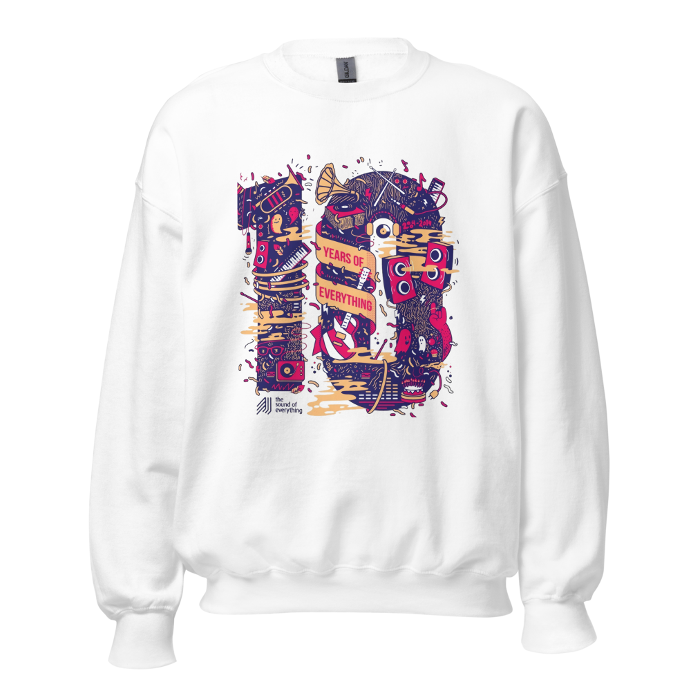 ZENVICK 10 YEARS OF EVERYTHING SWEATSHIRT