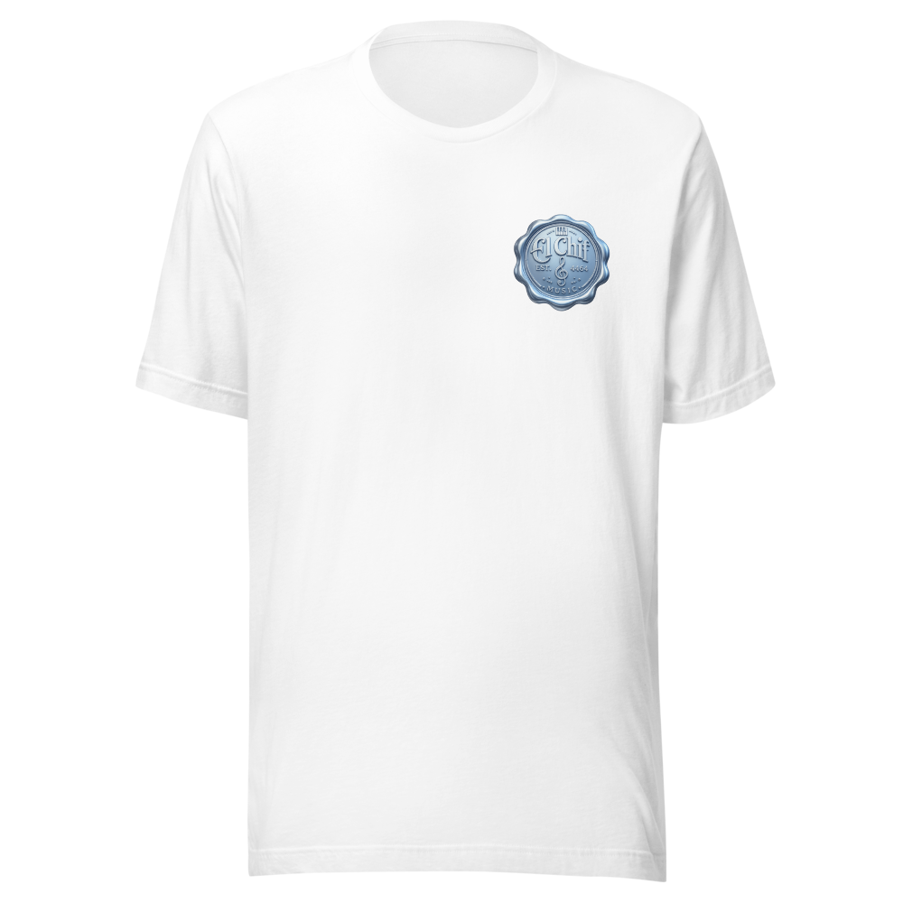 Official El Chif Music Unisex T-Shirt (white)