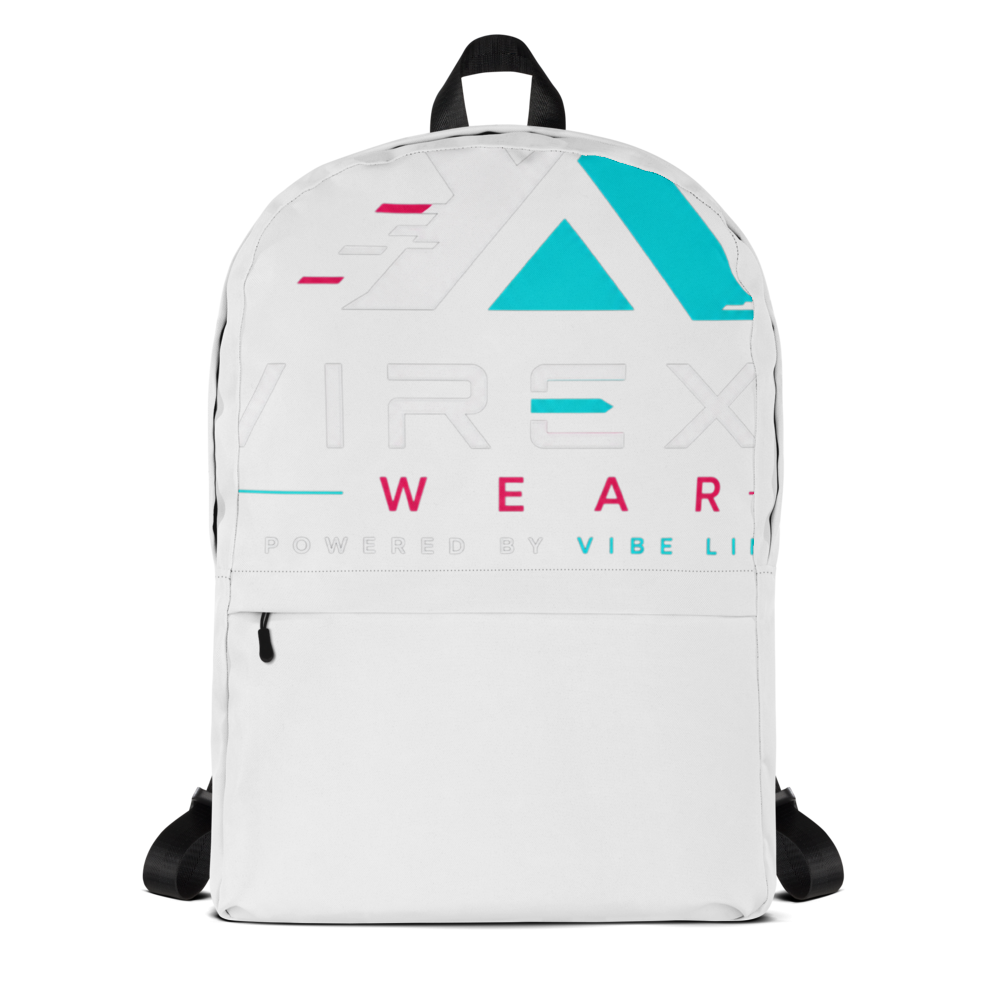 VirexoWear™ Neon Pulse All-Over Print Backpack | P