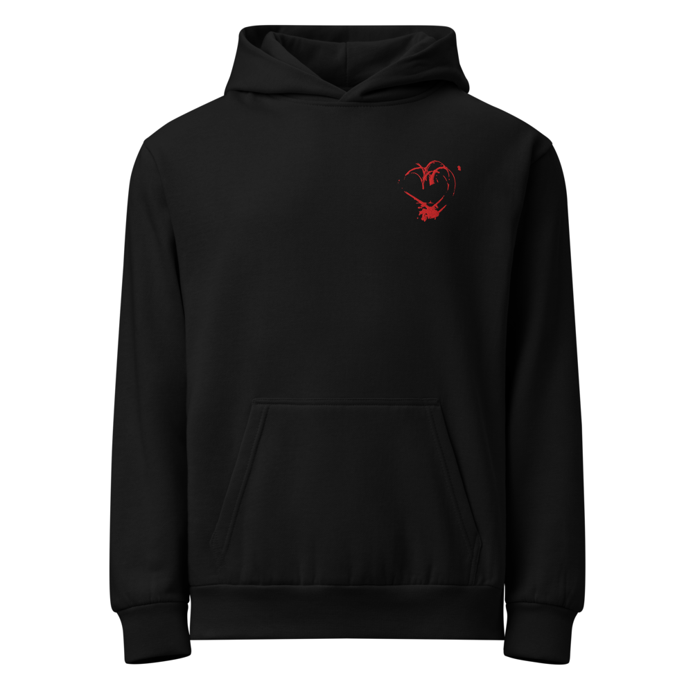 Unisex Urban Red Graphic Hoodie - Premium Streetwe