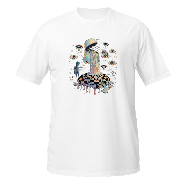 Synthetic Dreams – Cyber Art T-Shirt