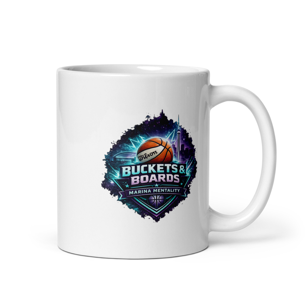 BUCKETS & BOARDS Premium Glossy Mug | TNHN6ix
