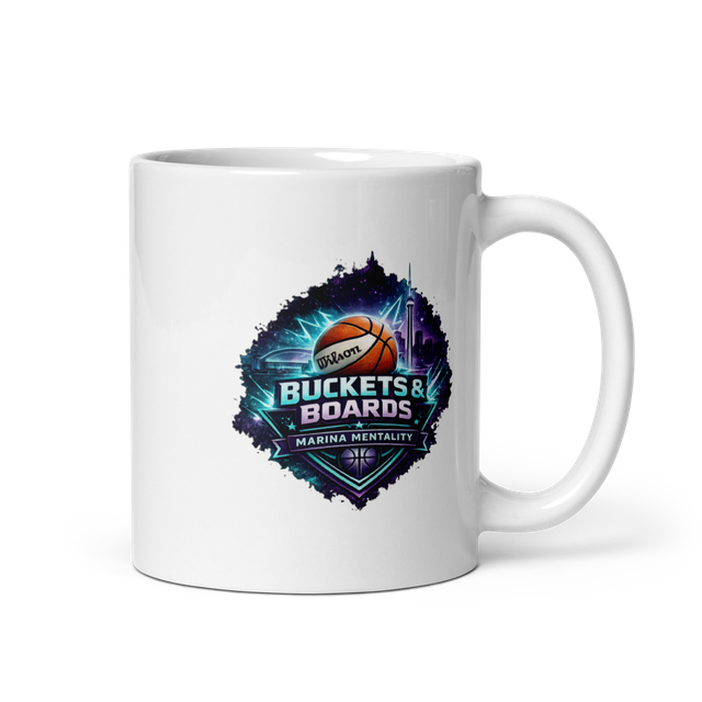 BUCKETS & BOARDS Premium Glossy Mug | TNHN6ix
