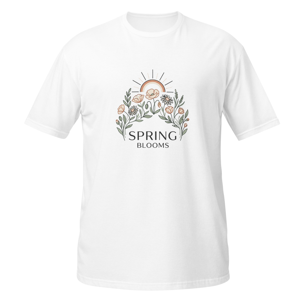  The "Spring Bloom" Unisex Basic Softstyle T-Shirt
