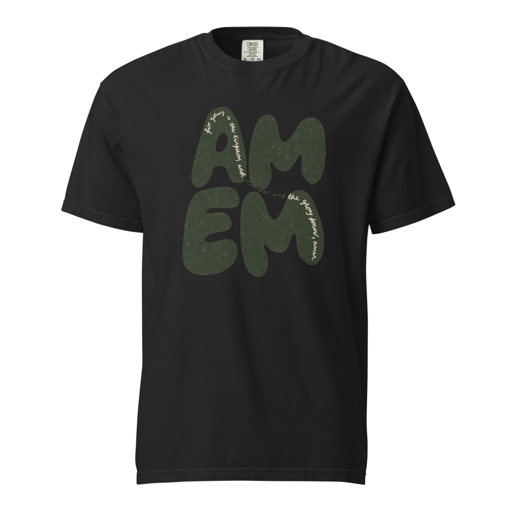 I AM — Faith Typography Tee