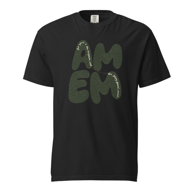 I AM — Faith Typography Tee