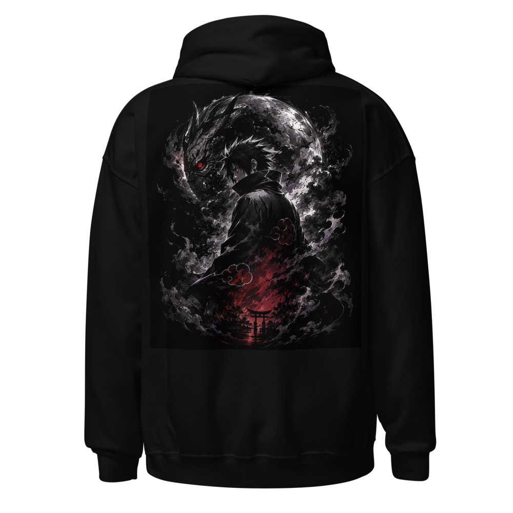 Shadow Warrior Anime Graphic Black Hoodie