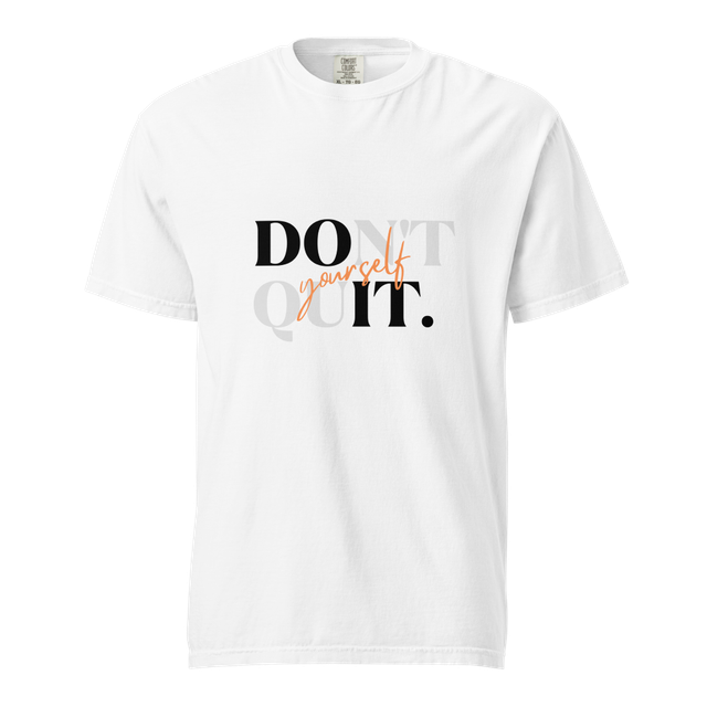 Unisex garment heavyweight premium t-shirt