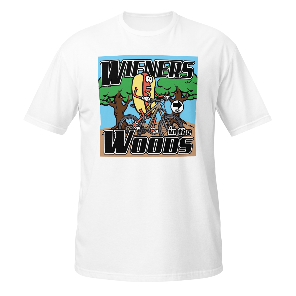 Wieners on mountain bikes