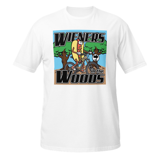 Wieners on mountain bikes