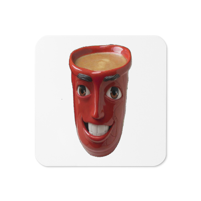 Red Cup Of Coffee Coaster
