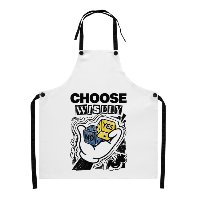 Choose Wisely Apron