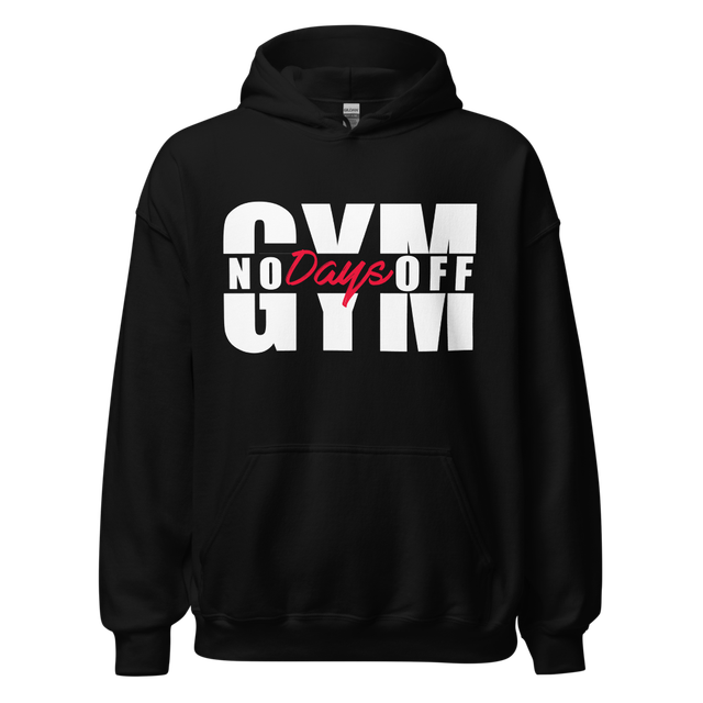 No Days Off – Fitness Motivation Hoodies