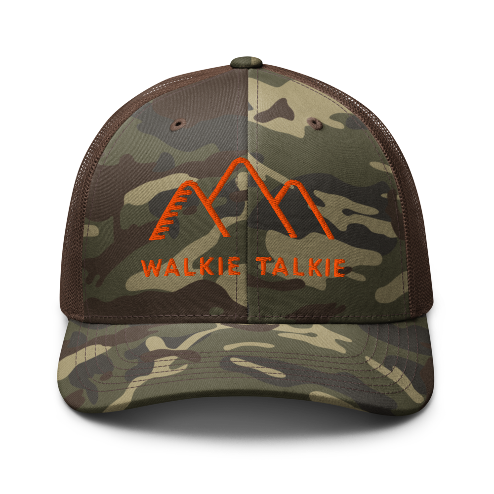 CAMO TRUCKER HAT WT