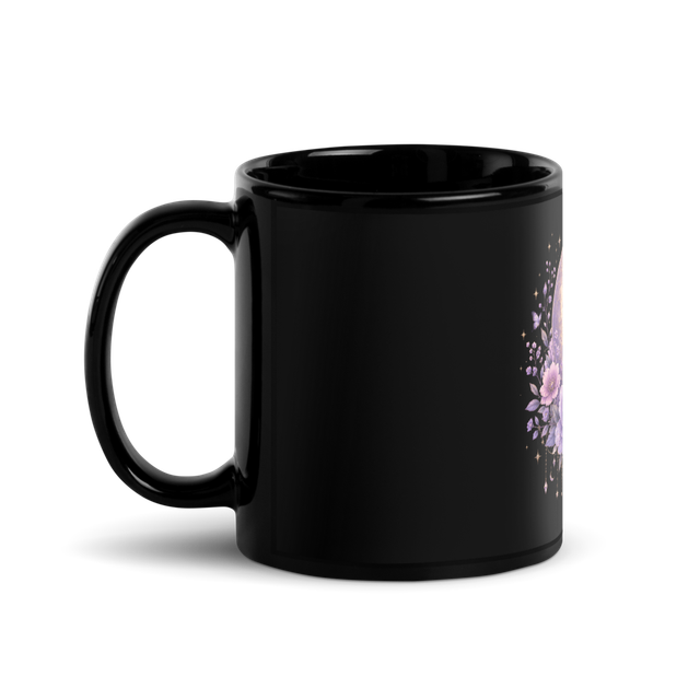 Dreamcore Bloom Black Mug