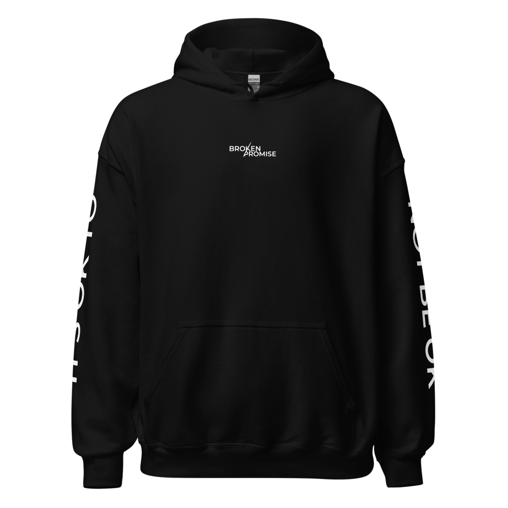 IT’S OK TO NOT BE OK — HEAVY BLEND HOODIE · BLACK