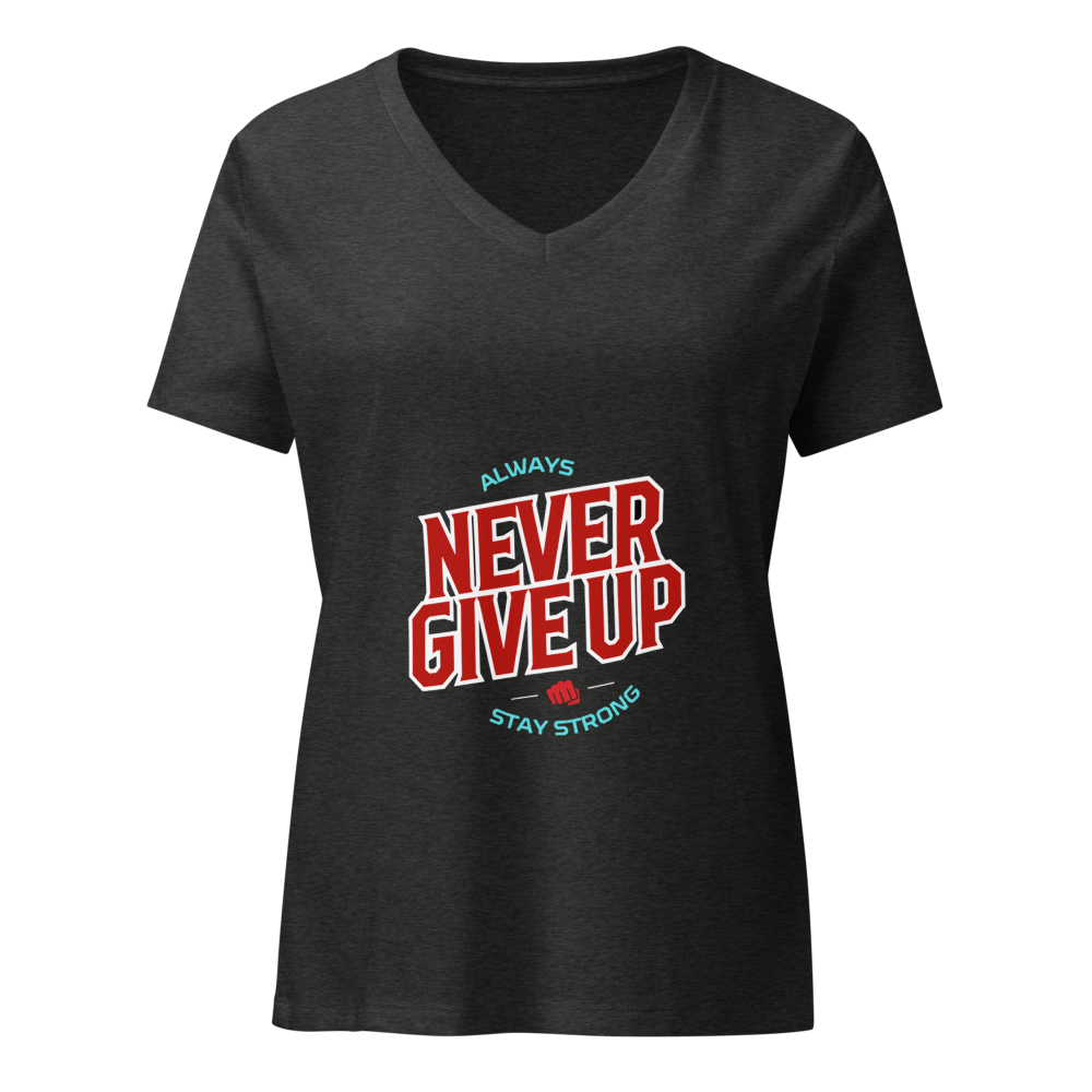 Women's Relaxed V Neck T Shirt