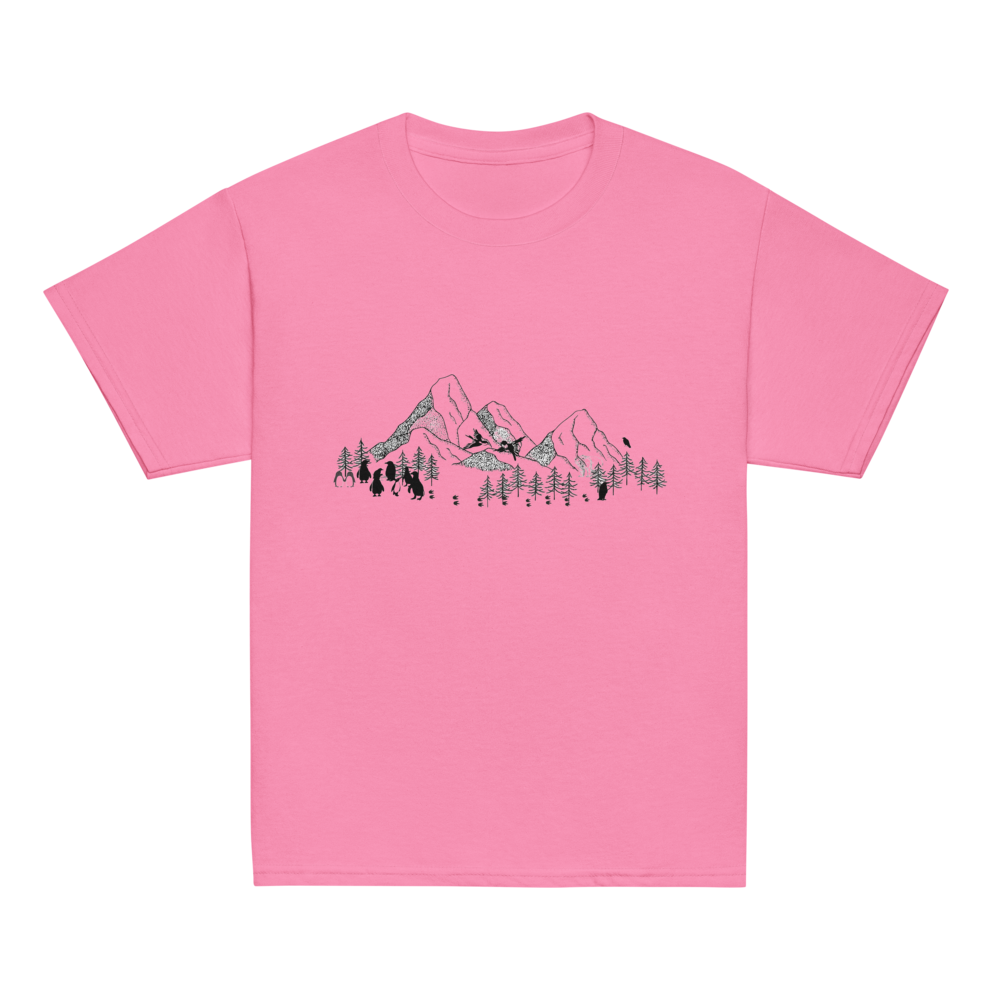 Wild Mountain Adventure Graphic T-Shirt | Nature &