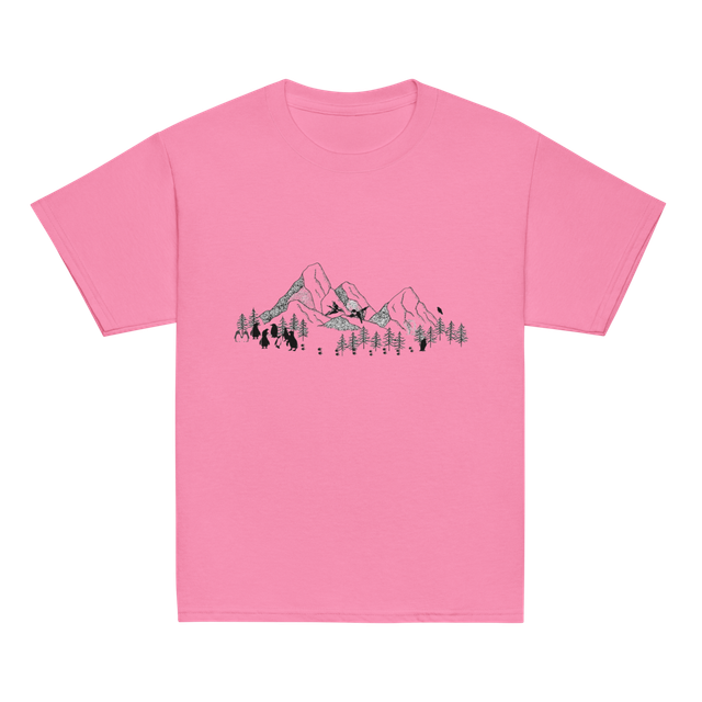 Wild Mountain Adventure Graphic T-Shirt | Nature &