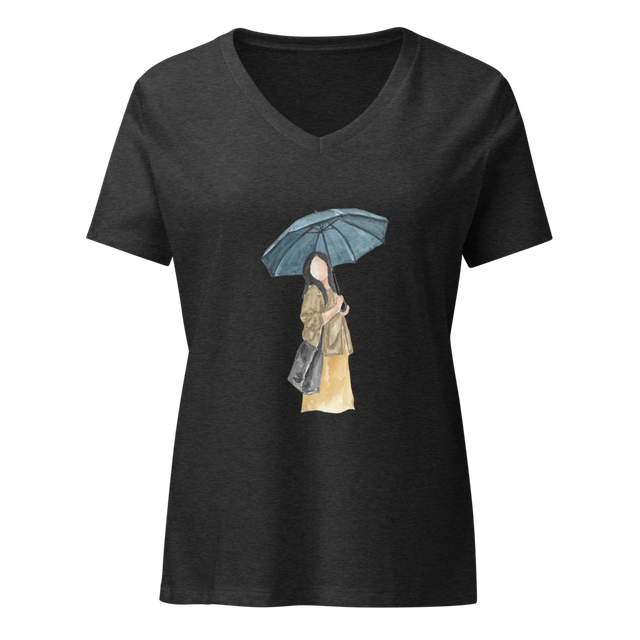 Women's Relaxed V Neck T Shirt