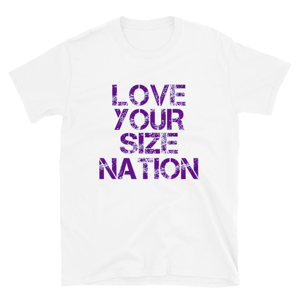 LOVE YOUR SIZE NATION purple v5