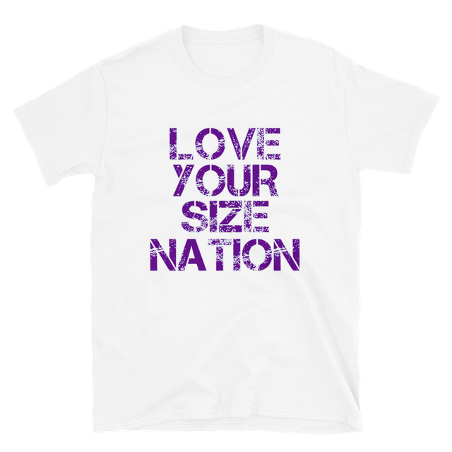 LOVE YOUR SIZE NATION purple v5