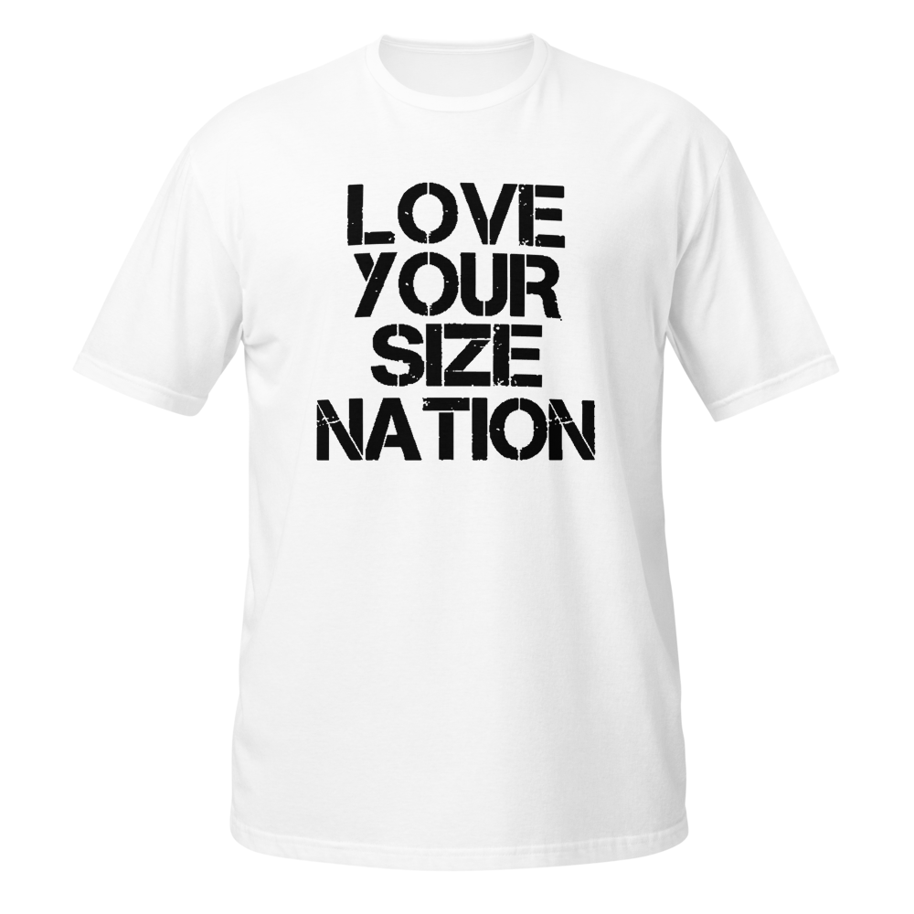 LOVE YOUR SIZE NATION black v6