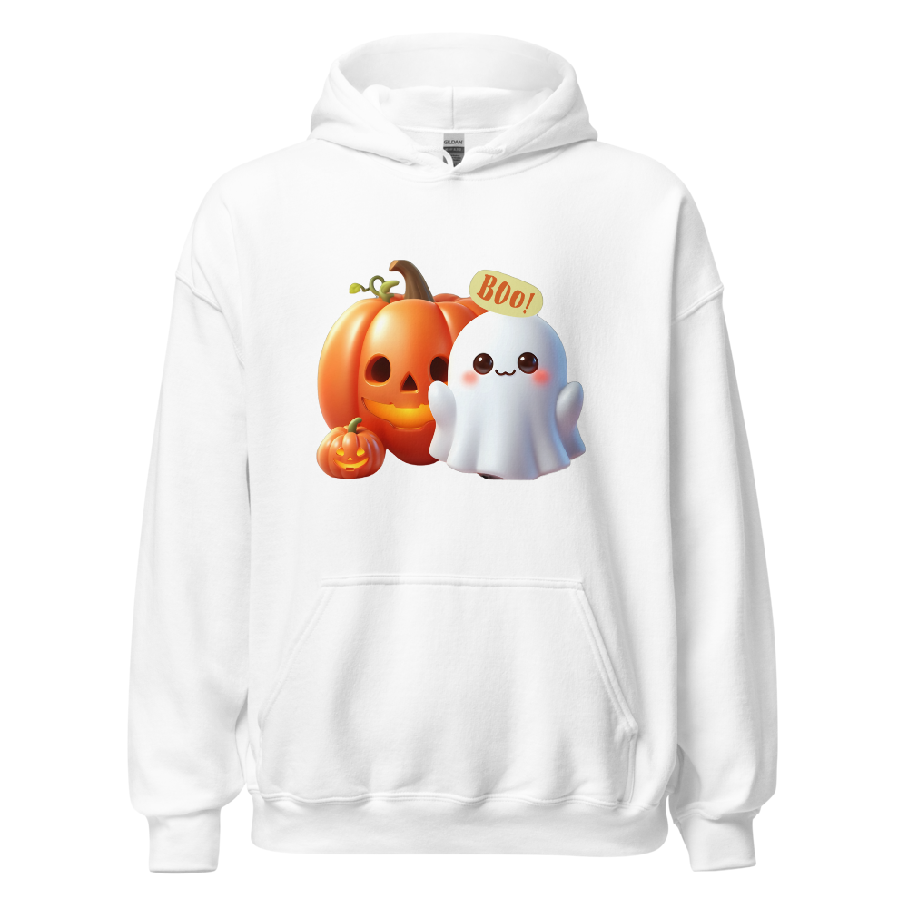 Cute 3D Halloween Ghost Pumpkin Boo