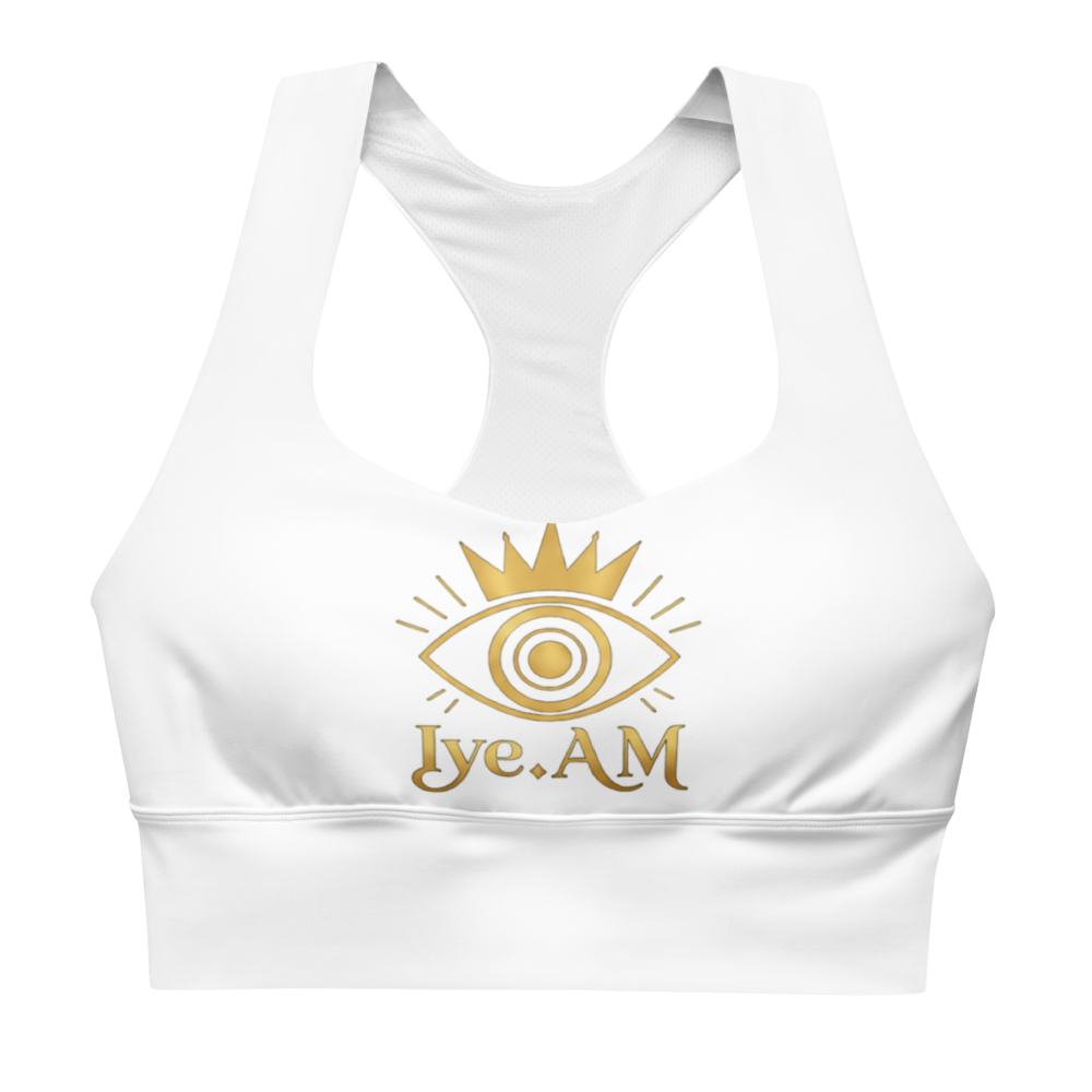 IYE.AM “I AM FOCUSED” Longline Sports Bra