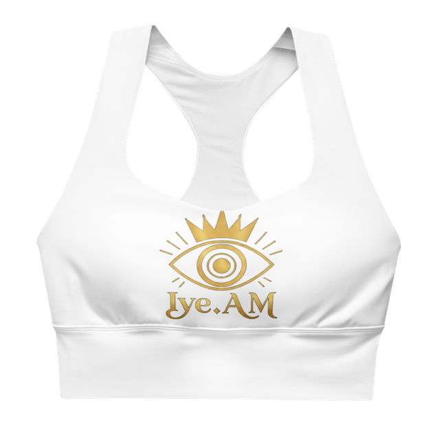 IYE.AM “I AM FOCUSED” Longline Sports Bra