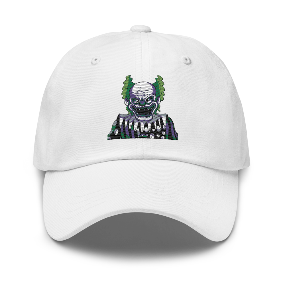 Braeden YouTube logo clown scary version hat