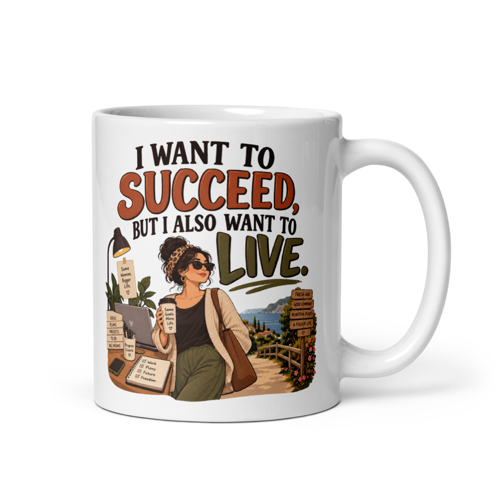 Mama Leenah – Big Dreams, A Fuller Life Mug