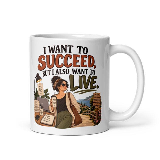Mama Leenah – Big Dreams, A Fuller Life Mug