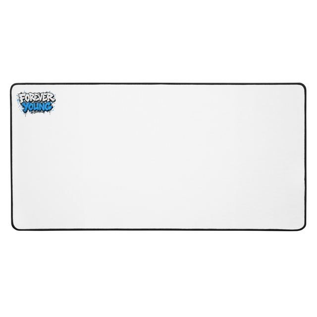 "Forever Young' desk pad