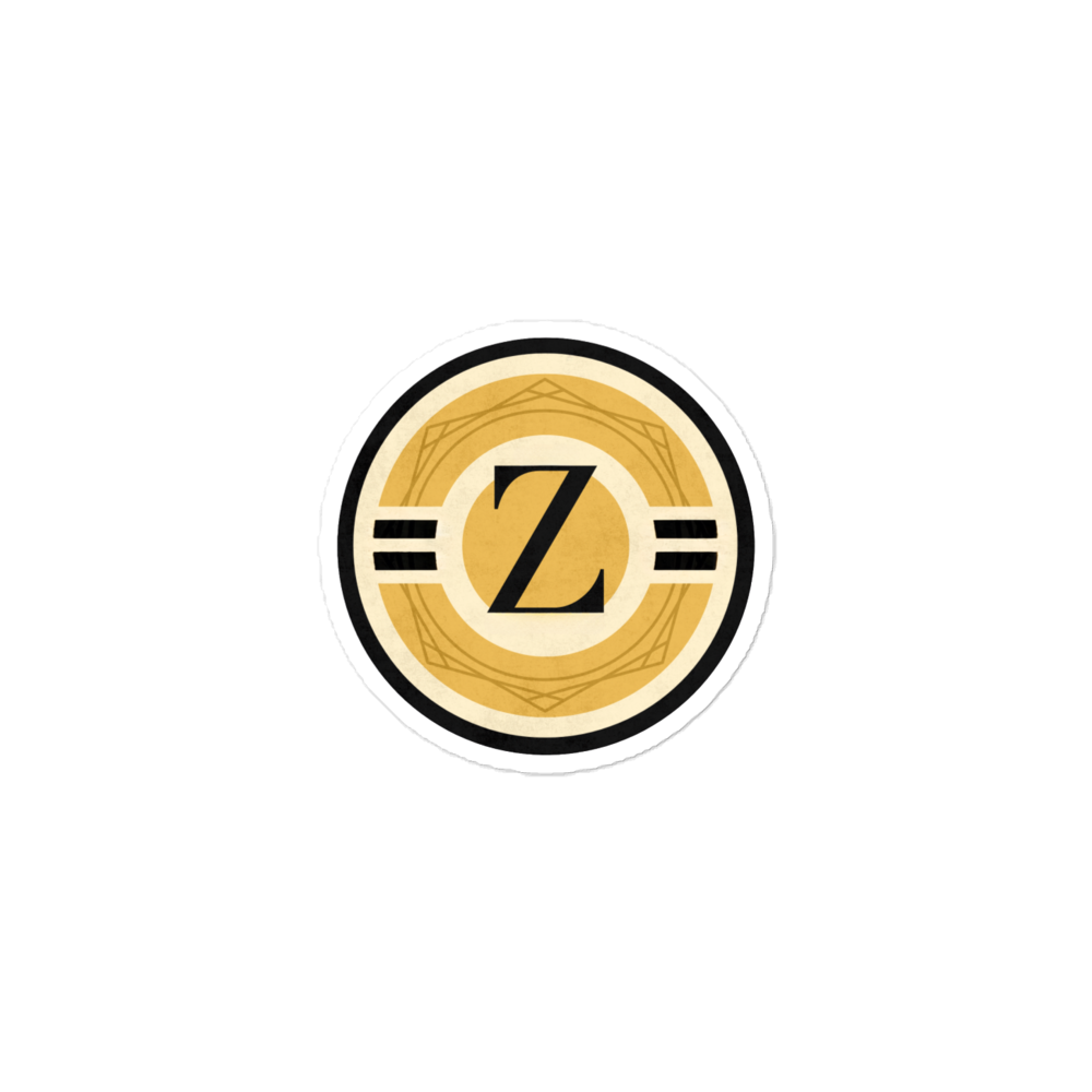Official Monsieur Z Vinyl Sticker (3" × 3")