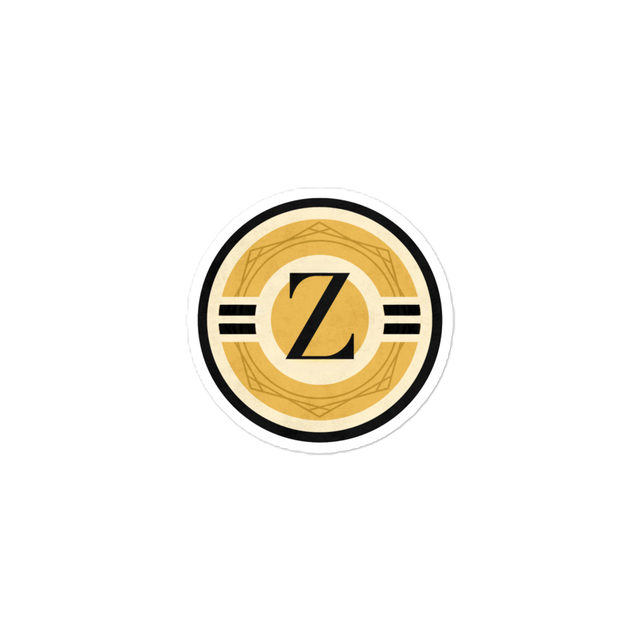 Official Monsieur Z Vinyl Sticker (3" × 3")