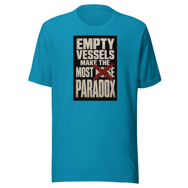 Humble Paradox — Empty Vessels Aqua Tee
